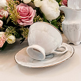 Чайный сервиз на 6 персон Свадебный узор Repast
