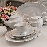 Чайный сервиз на 6 персон Свадебный узор Repast